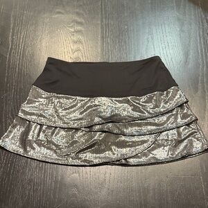 Black and Silver Women's Skirt